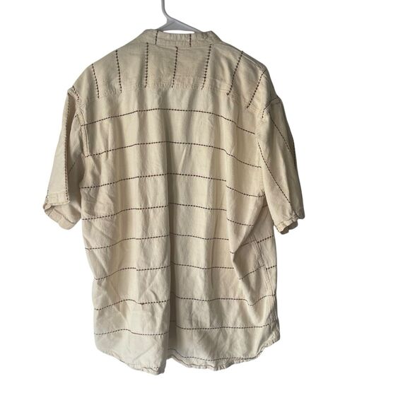 Melrom Women's Size XL Lagen Lightweight 100%‎ Cotton Hand Made Button Up Shirt - Picture 5 of 7